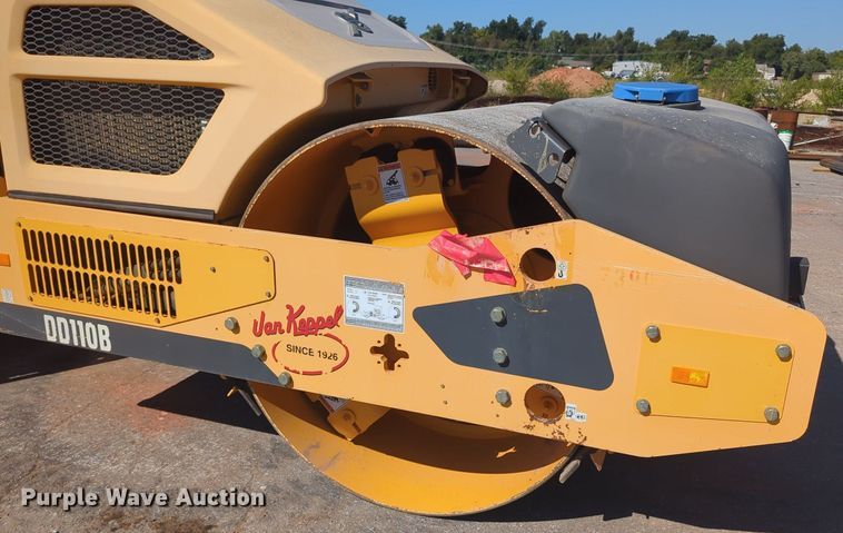 image for item KB9379 2014 Volvo DD110B  double drum vibratory roller