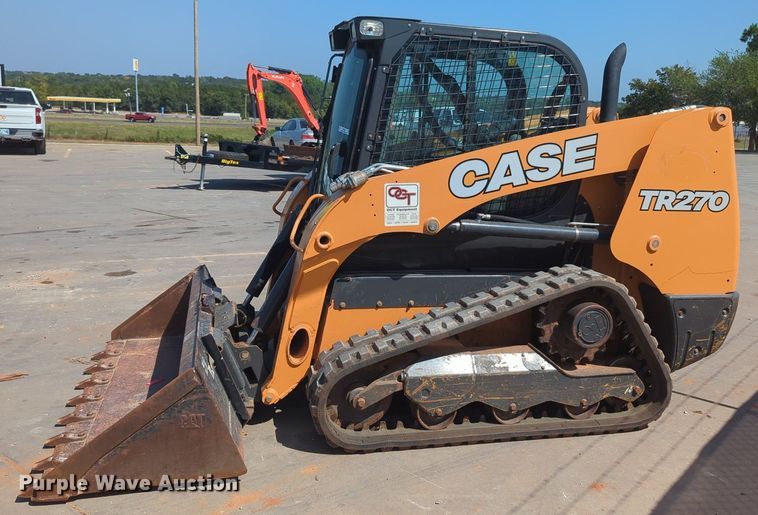image for item KB9392 2017 Case TR270  tracked skid steer loader
