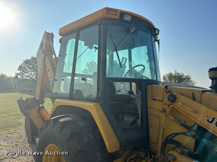 image for item KH9468 1991 John Deere 410D  backhoe