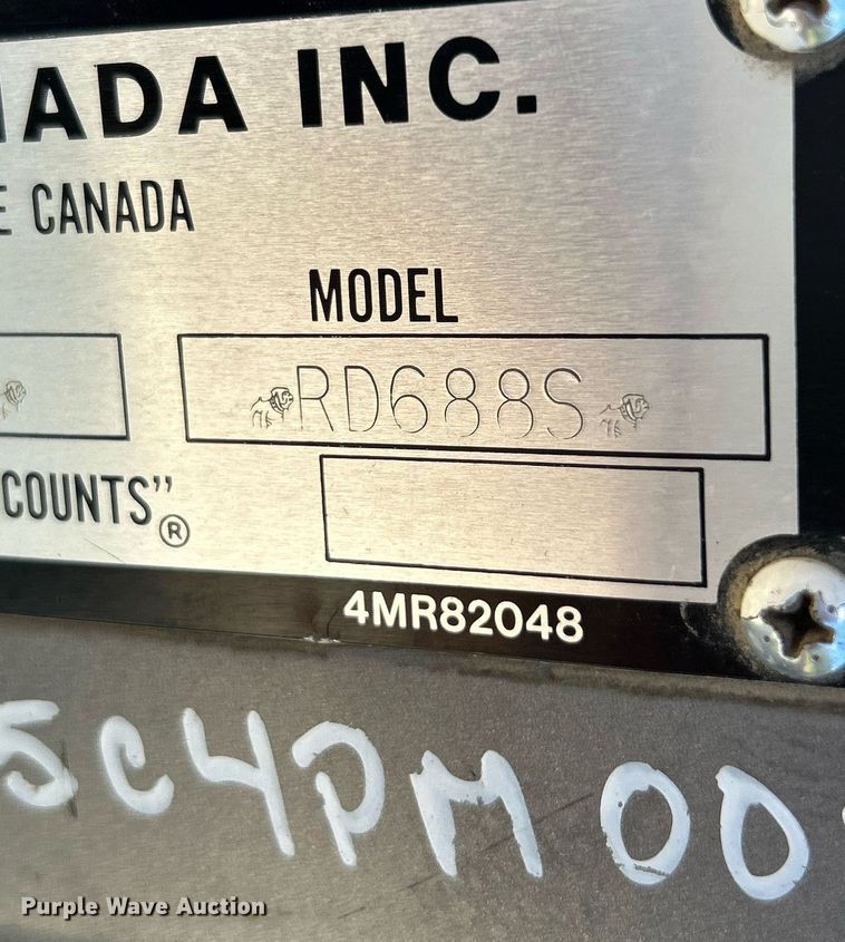 image for item KH9810 1989 Mack RD688S  truck cab and chassis