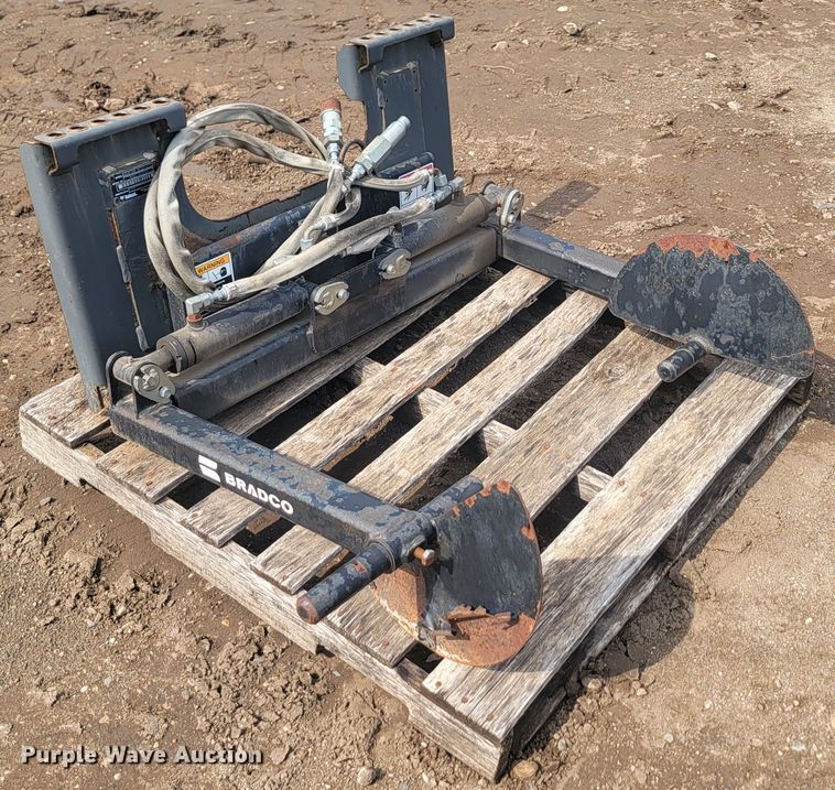 image for item KS9145 Bradco SK5S  skid steer sod unroller