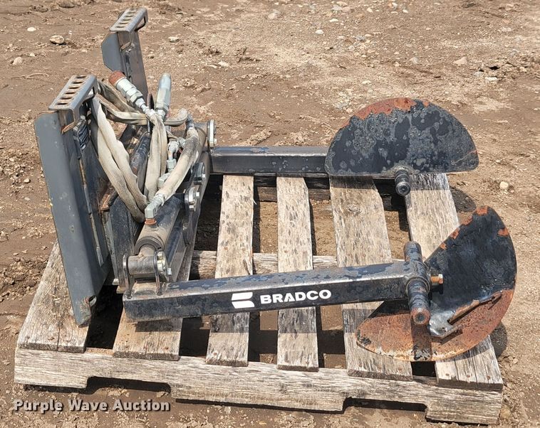 image for item KS9145 Bradco SK5S  skid steer sod unroller