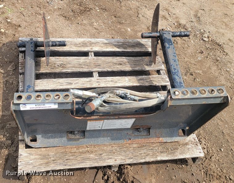 image for item KS9145 Bradco SK5S  skid steer sod unroller