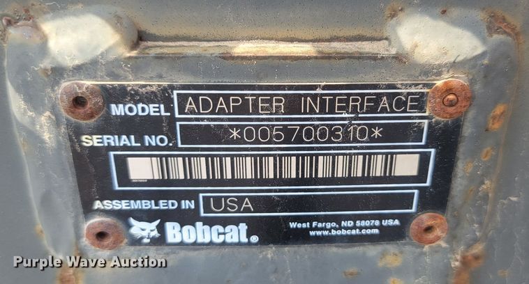 image for item KS9145 Bradco SK5S  skid steer sod unroller