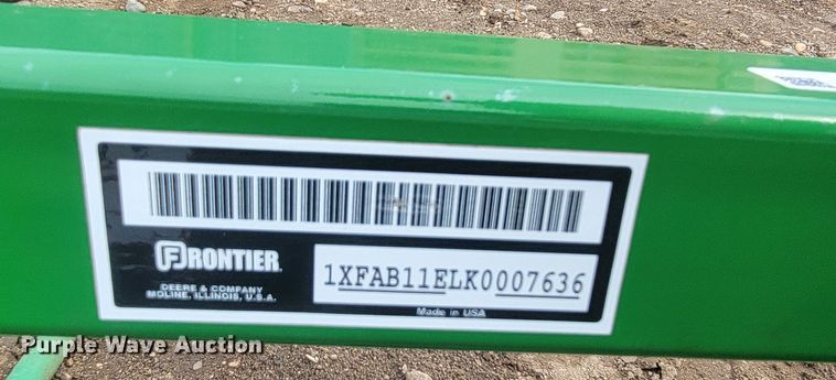 image for item KS9146 Frontier  tractor attachments