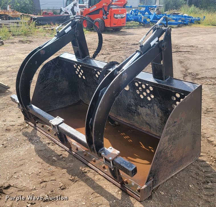 image for item KS9147 TS  84" W skid steer bucket