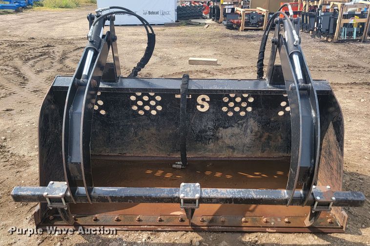 image for item KS9147 TS  84" W skid steer bucket