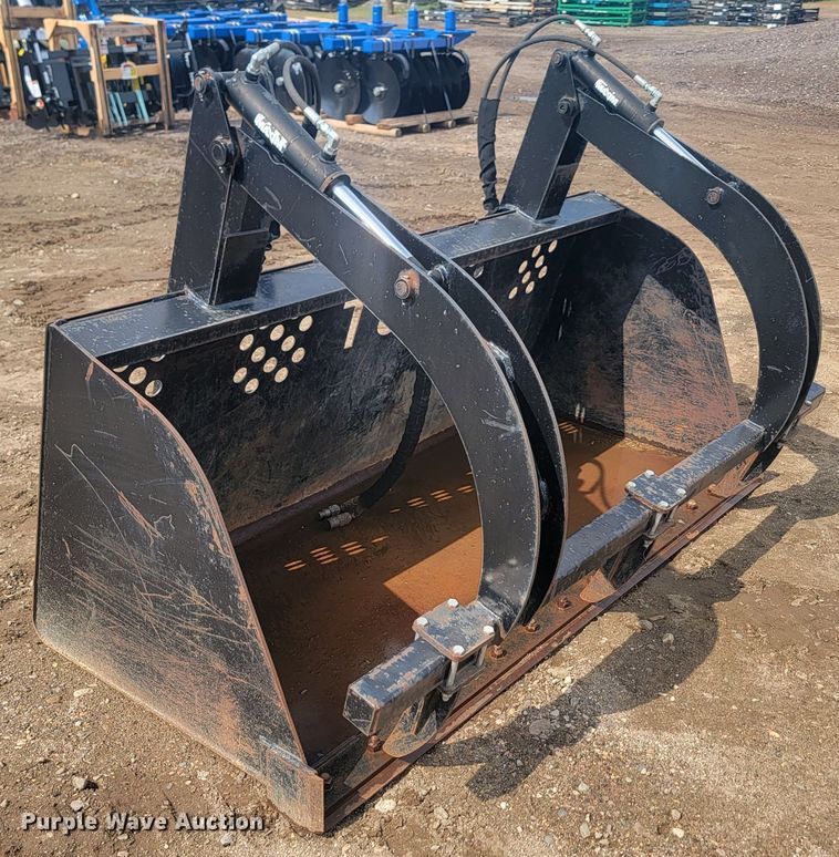 image for item KS9147 TS  84" W skid steer bucket