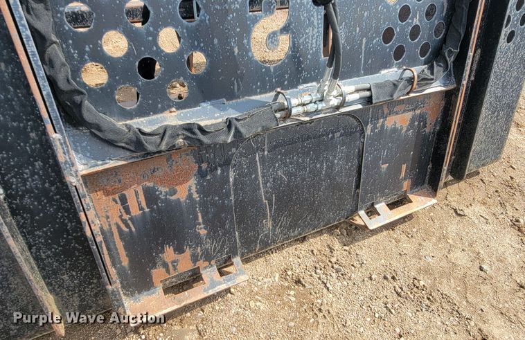 image for item KS9147 TS  84" W skid steer bucket