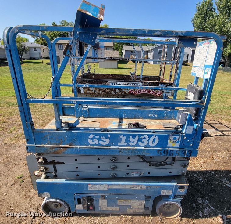 image for item KS9183 Genie GS-1930  scissor lift