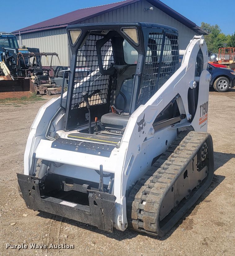 image for item KS9188 2001 Bobcat T190 Turbo  tracked skid steer loader