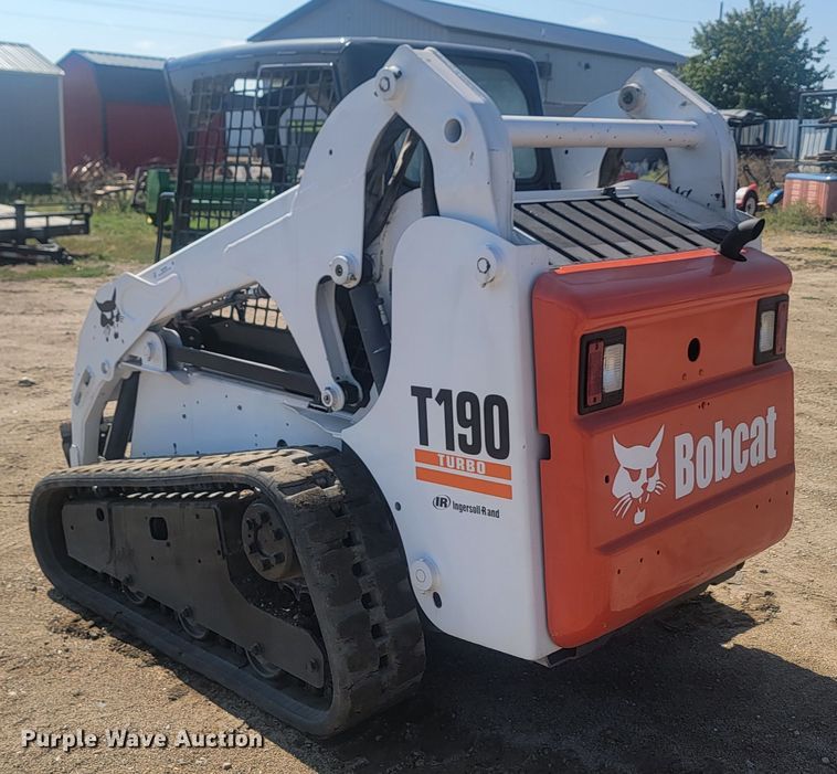 image for item KS9188 2001 Bobcat T190 Turbo  tracked skid steer loader