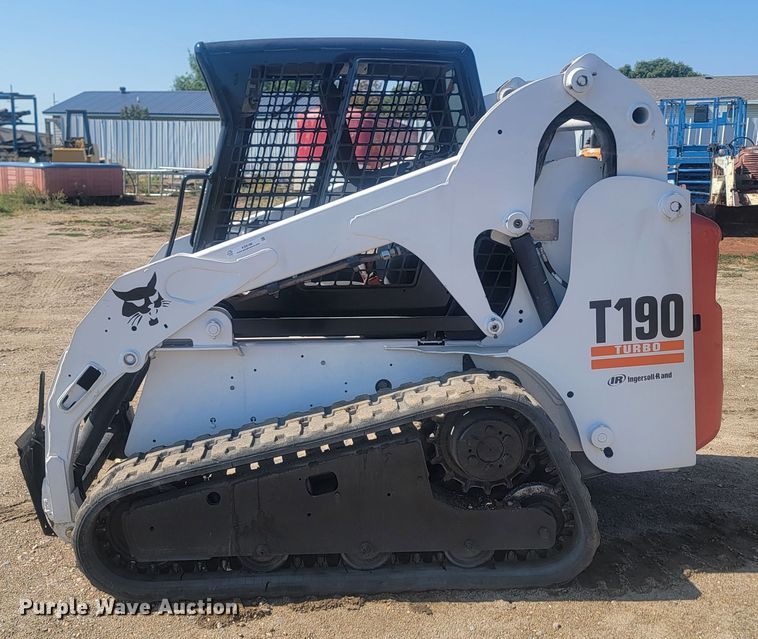 image for item KS9188 2001 Bobcat T190 Turbo  tracked skid steer loader