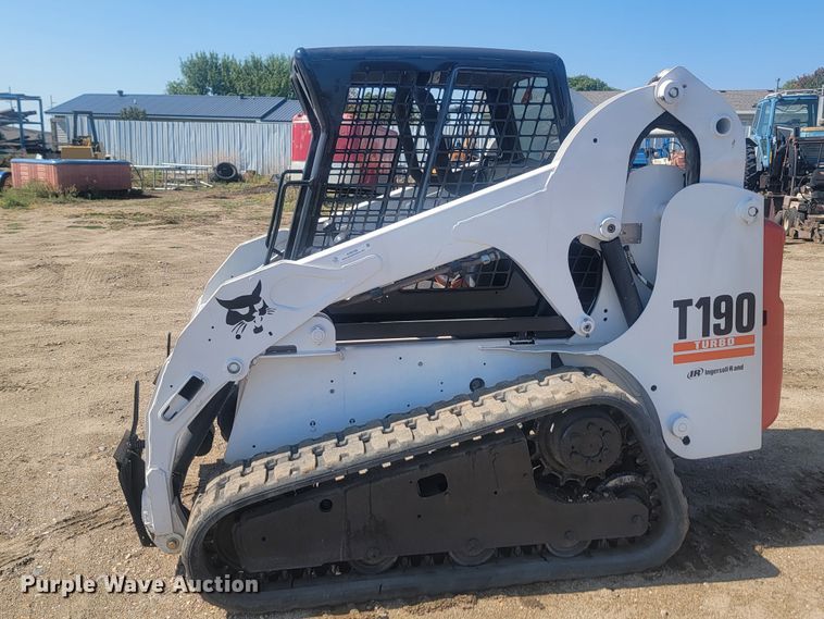 image for item KS9188 2001 Bobcat T190 Turbo  tracked skid steer loader