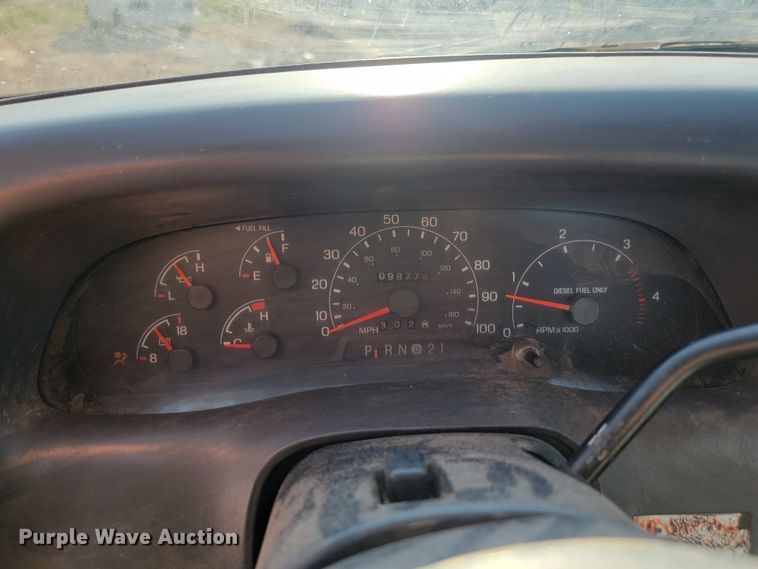 image for item KS9230 2000 Ford F550 XL Super Duty  truck cab and chassis