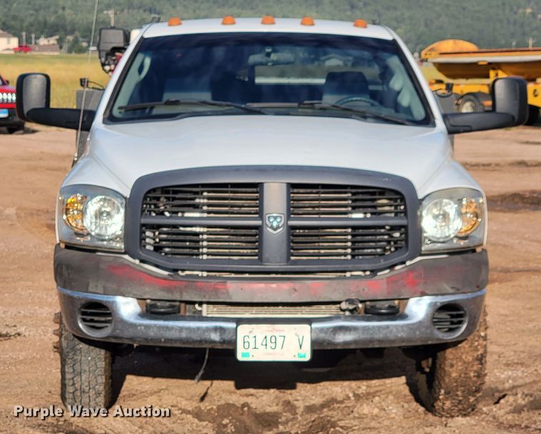 image for item KS9234 2008 Dodge Ram 3500  utility bed pickup truck