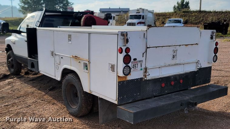 image for item KS9234 2008 Dodge Ram 3500  utility bed pickup truck
