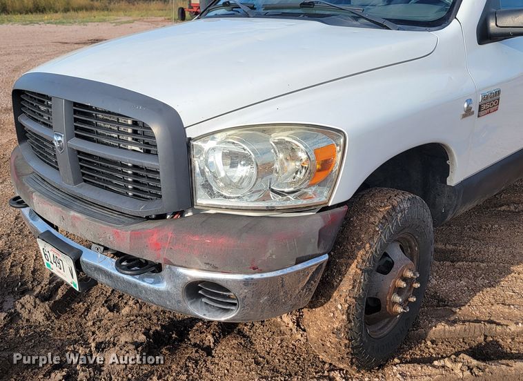 image for item KS9234 2008 Dodge Ram 3500  utility bed pickup truck