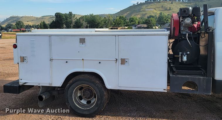 image for item KS9234 2008 Dodge Ram 3500  utility bed pickup truck