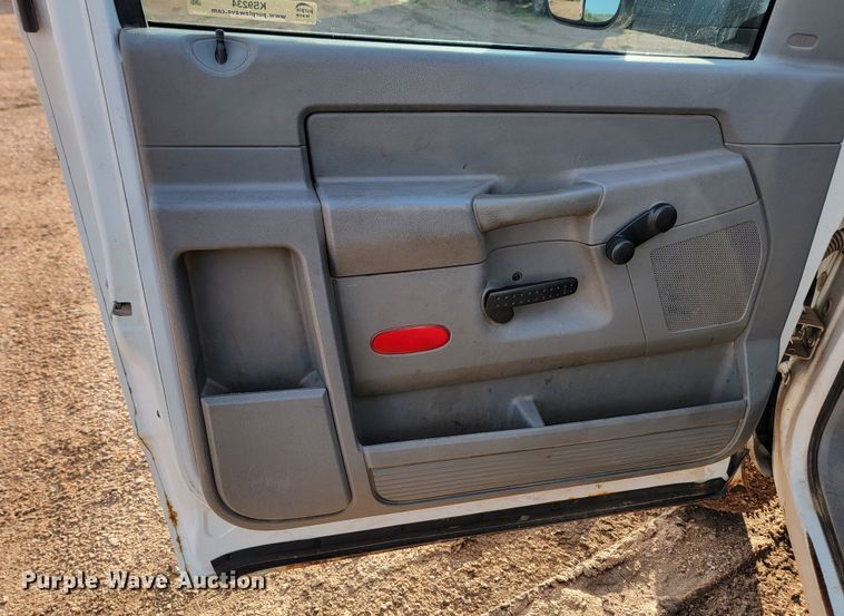 image for item KS9234 2008 Dodge Ram 3500  utility bed pickup truck