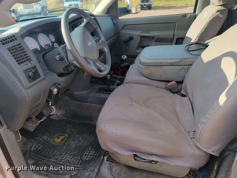 image for item KS9234 2008 Dodge Ram 3500  utility bed pickup truck