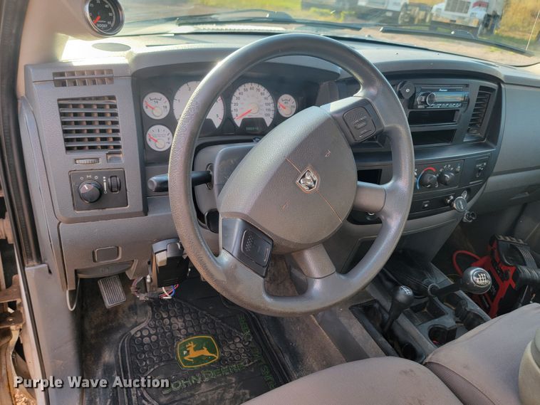 image for item KS9234 2008 Dodge Ram 3500  utility bed pickup truck