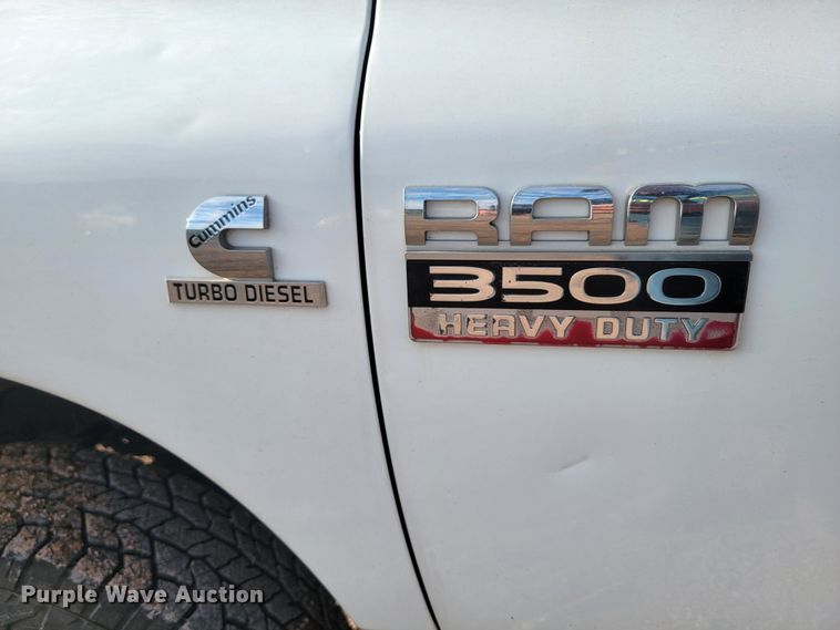 image for item KS9234 2008 Dodge Ram 3500  utility bed pickup truck