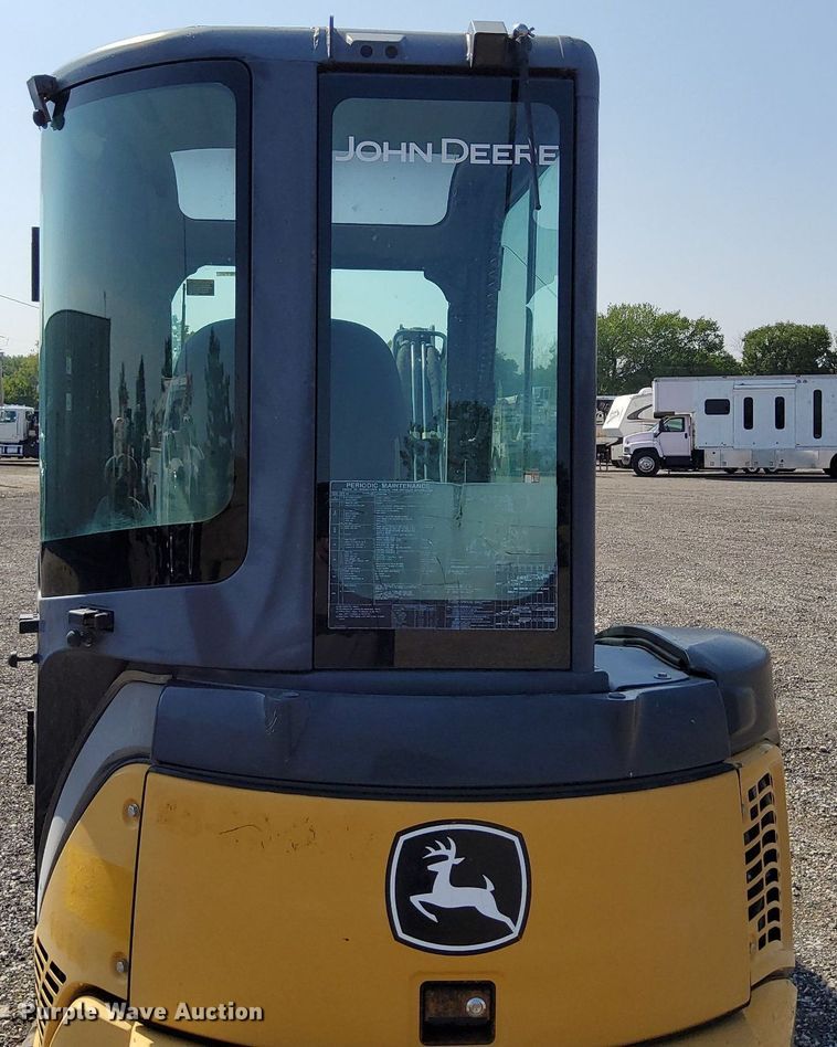 image for item KW9016 2013 John Deere 35D  mini excavator