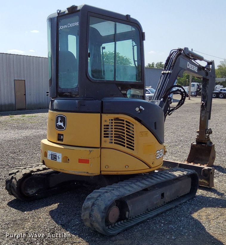 image for item KW9019 2014 John Deere 35D  mini excavator
