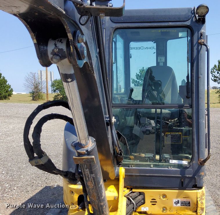 image for item KW9019 2014 John Deere 35D  mini excavator