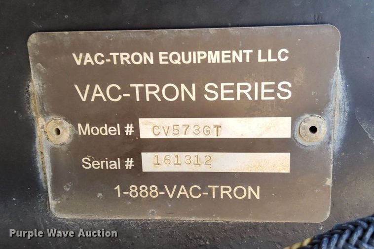 image for item KW9020 2016 Vac-Tron CV573GT  vacuum excavator