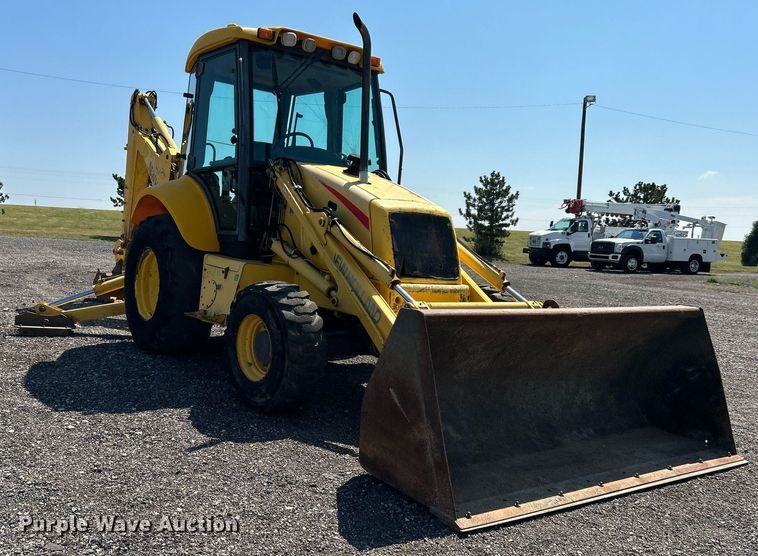 image for item KW9026 2002 New Holland LB75B  backhoe