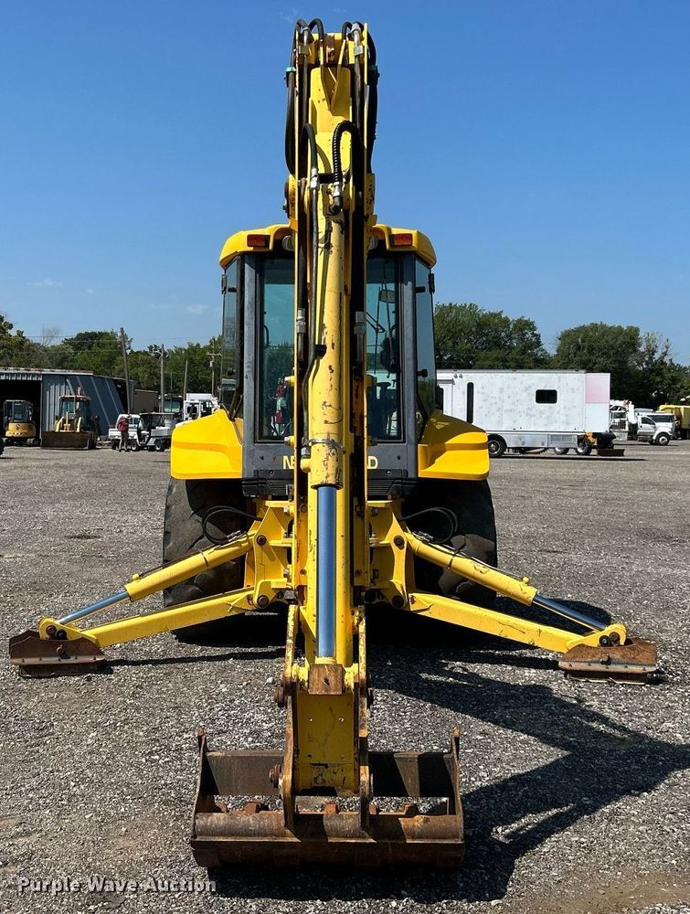 image for item KW9026 2002 New Holland LB75B  backhoe