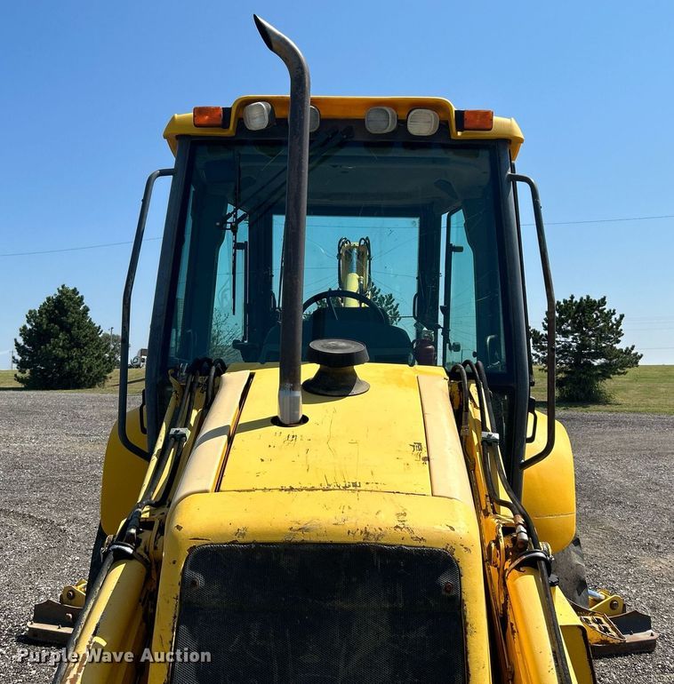image for item KW9026 2002 New Holland LB75B  backhoe