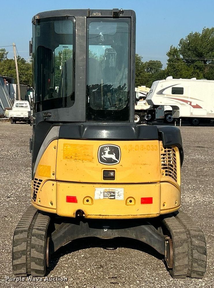 image for item KW9033 2013 John Deere 35D  mini excavator