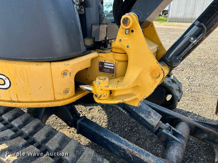 image for item KW9033 2013 John Deere 35D  mini excavator