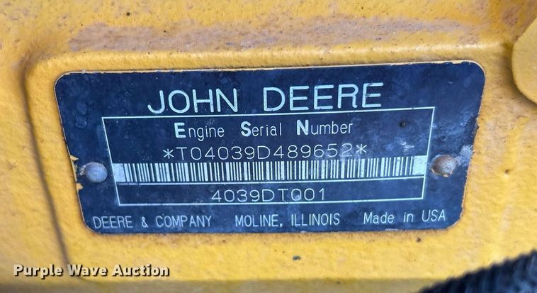 image for item KW9034 John Deere 210C  backhoe