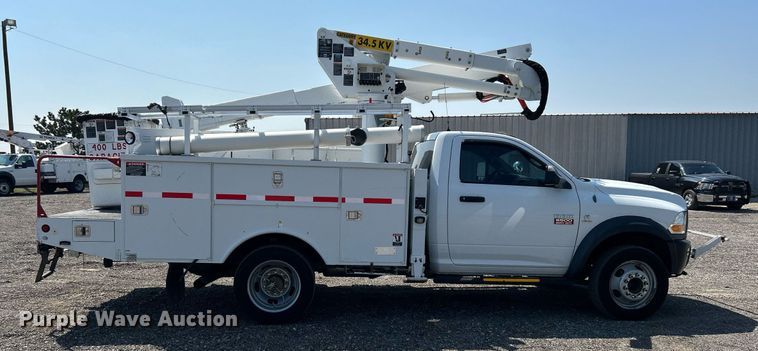image for item KW9055 2012 Dodge Ram 5500HD bucket truck