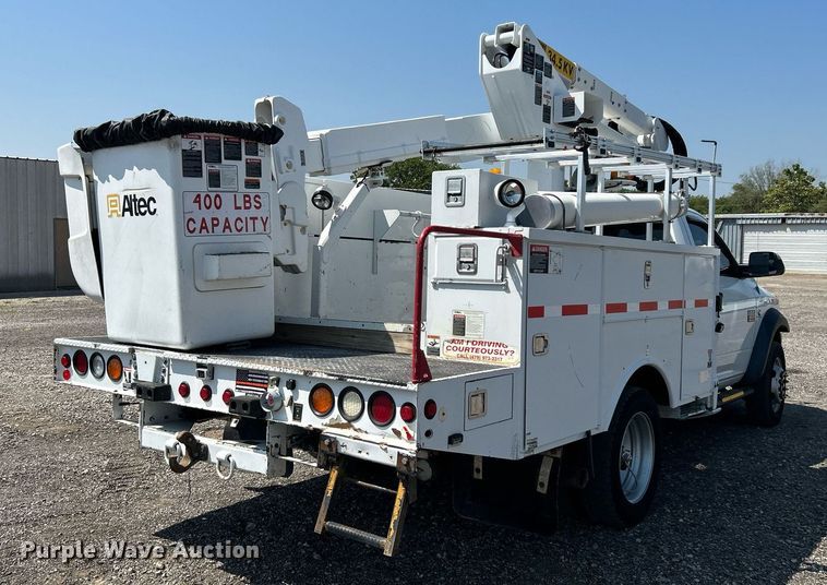 image for item KW9055 2012 Dodge Ram 5500HD bucket truck