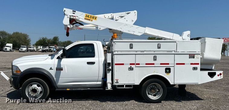 image for item KW9055 2012 Dodge Ram 5500HD bucket truck