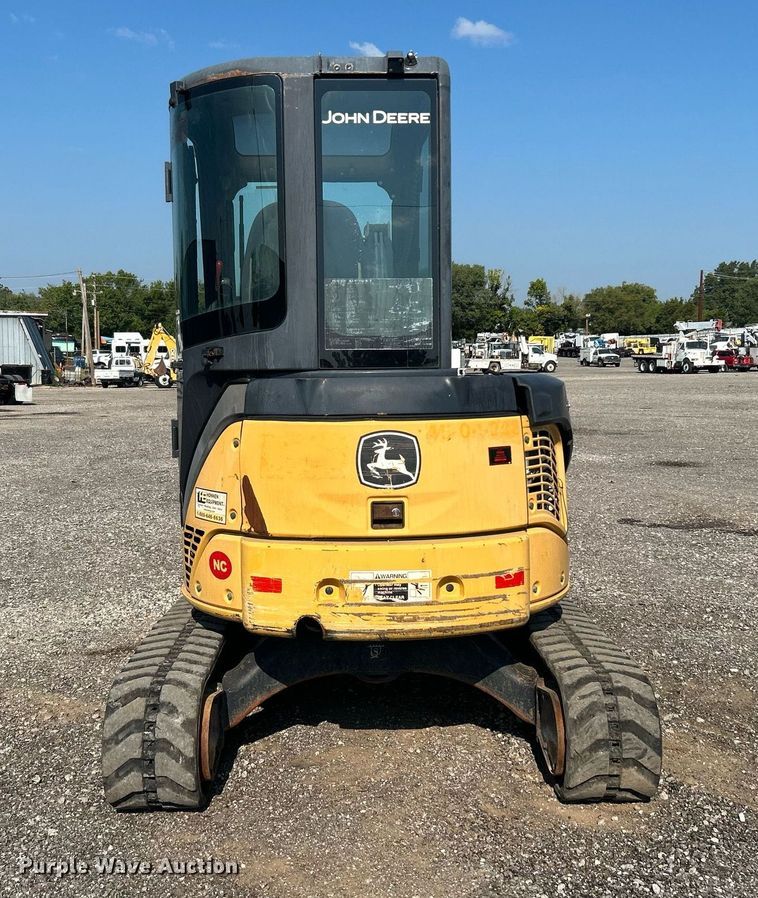 image for item KW9060 2014 John Deere 35D  mini excavator