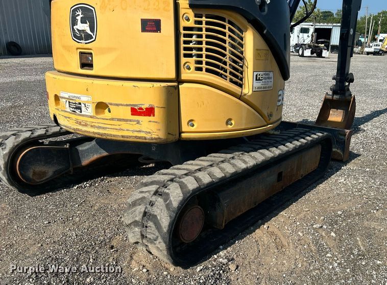 image for item KW9060 2014 John Deere 35D  mini excavator