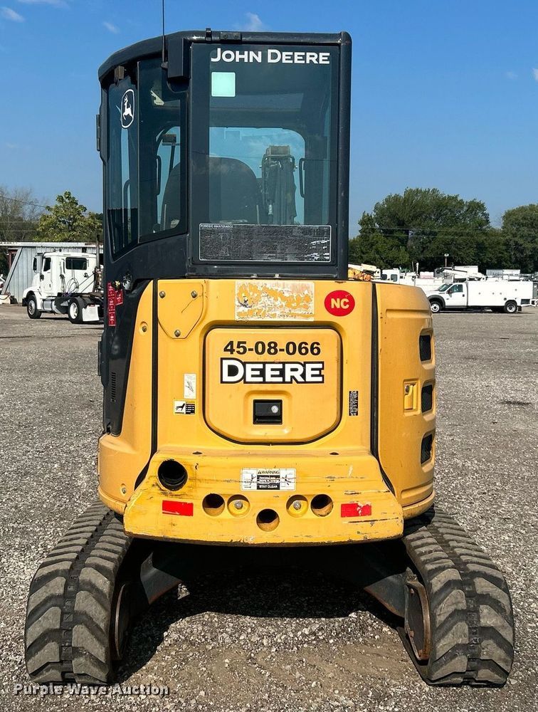 image for item KW9061 2016 John Deere 35G  mini excavator