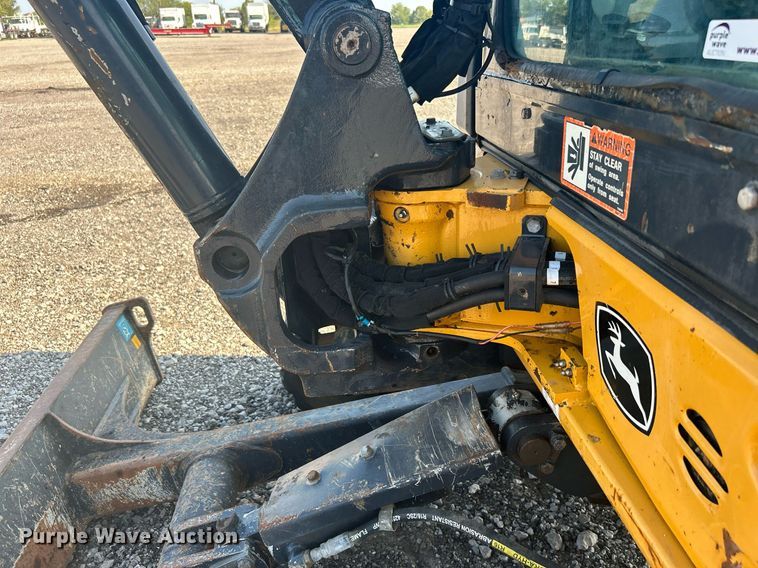 image for item KW9061 2016 John Deere 35G  mini excavator