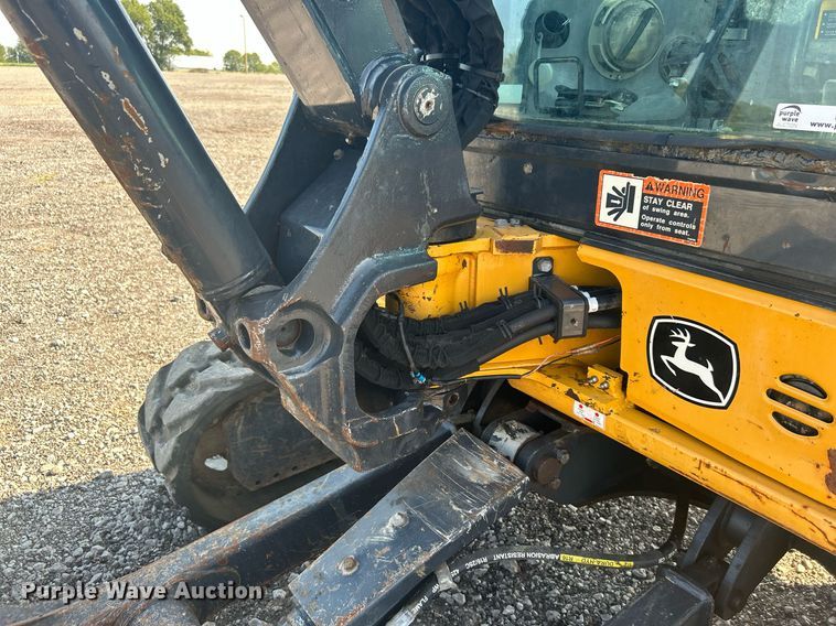 image for item KW9061 2016 John Deere 35G  mini excavator