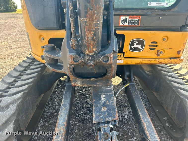 image for item KW9061 2016 John Deere 35G  mini excavator