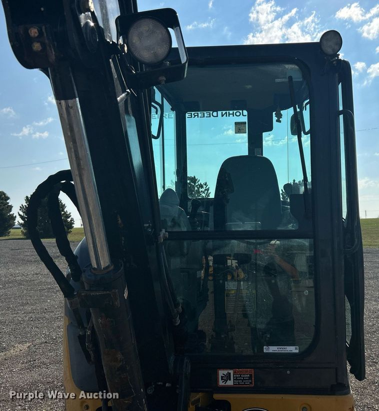 image for item KW9061 2016 John Deere 35G  mini excavator