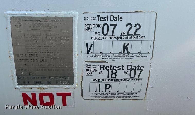 image for item KW9079 1998 GMC C7500  propane delivery truck