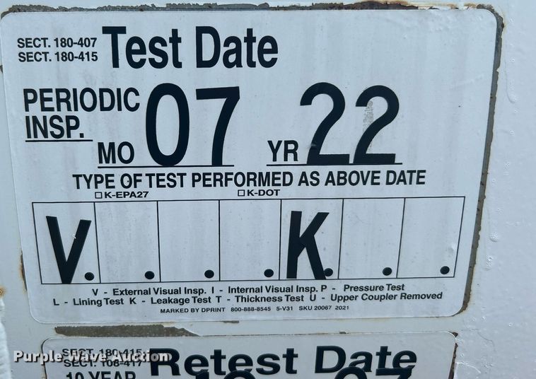 image for item KW9079 1998 GMC C7500  propane delivery truck