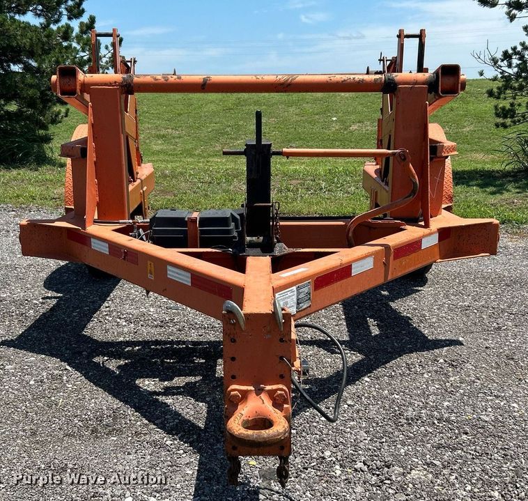 image for item KW9153 1999 Butler Trailer Mfg HCT-120-WL  reel trailer